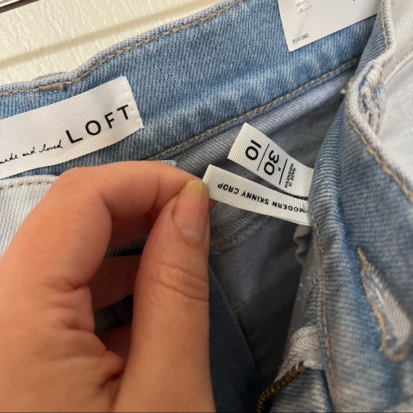LOFT petite modern skinny jean - Picture 8 of 8